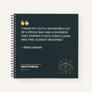 Sagittarius Notebook