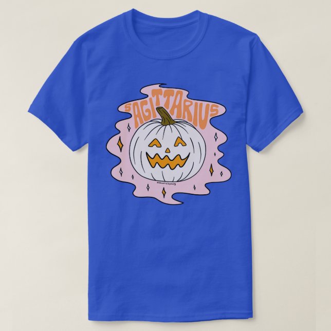 Sagittarius O Lantern T-Shirt (Design Front)