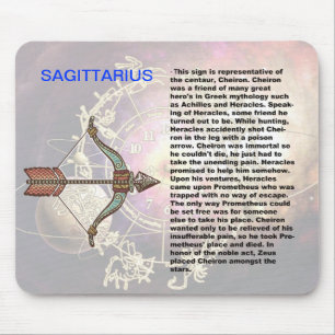 Sagittarius origin mousepad