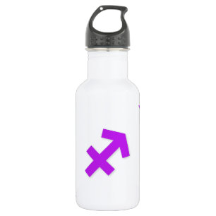 Sagittarius Pattern Purple 532 Ml Water Bottle