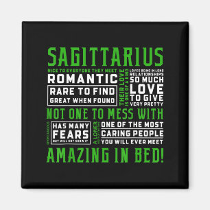 Sagittarius Personality Quote Astrology Funny Magnet