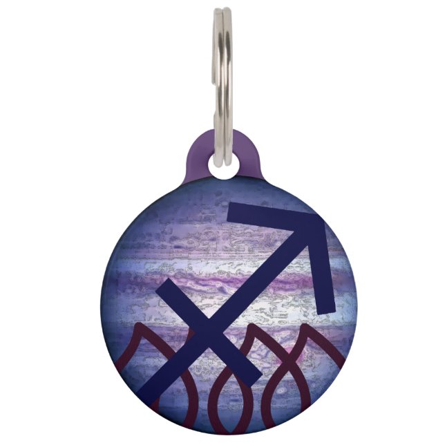 Sagittarius Pet ID Tag  (Front)
