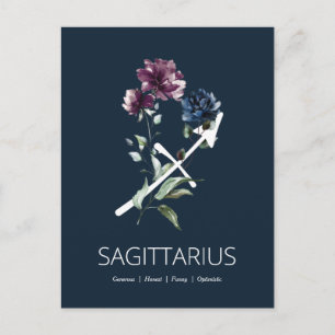 Sagittarius Postcard