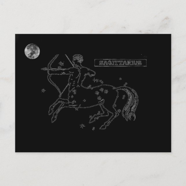 Sagittarius Postcard (Front)