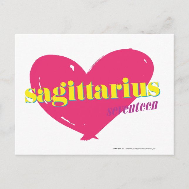 Sagittarius Postcard (Front)