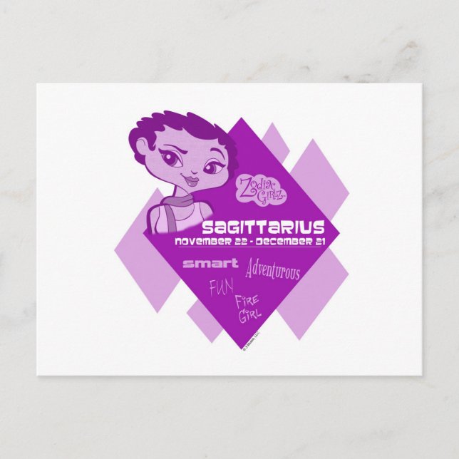 Sagittarius Postcard (Front)