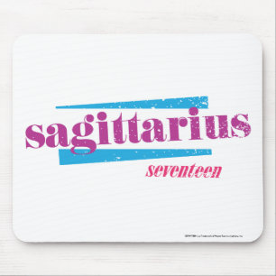 Sagittarius Purple Mouse Pad