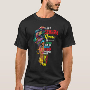Sagittarius Queen I Am Stronger Birthday For Sagit T-Shirt