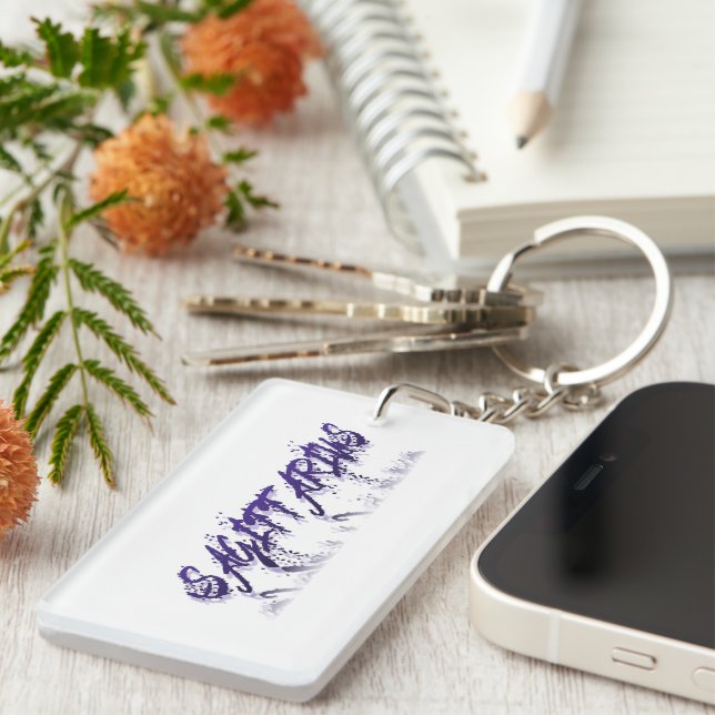 Sagittarius -Reflection Key Ring (Front Right)