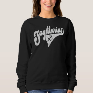 Sagittarius Retro Zodiac, Astrology, Horoscope, Sa Sweatshirt