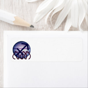 Sagittarius Return Address Labels