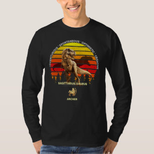 Sagittarius Saurus Zodiac Archer (Nov 22 Dec 21) T-Shirt