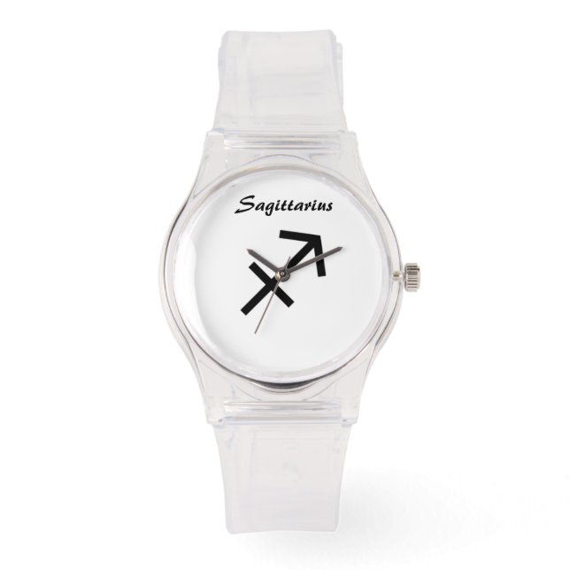 Sagittarius Sign of the Zodiac. Ladies Watches. Watch (Front)