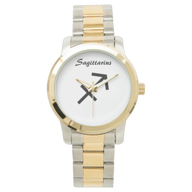 Sagittarius Sign of the Zodiac. Ladies Watches. Watch (Front)