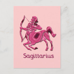 Sagittarius Sign Postcard