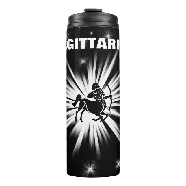 Sagittarius sign thermal tumbler (Front)