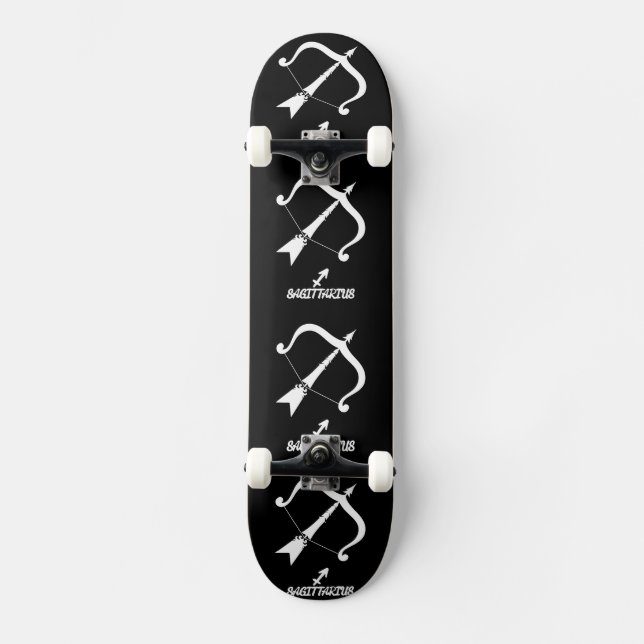 Sagittarius Silhouette Skateboard (Front)