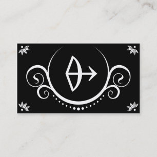 sagittarius sophistications business card