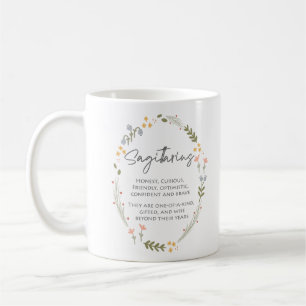 Sagittarius Star Sign December Birthday Gift Coffee Mug