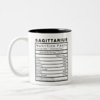 Sagittarius Star Sign Nutrition Facts Statistics