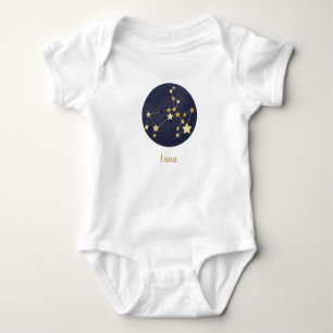 Sagittarius star sign zodiac baby bodysuit