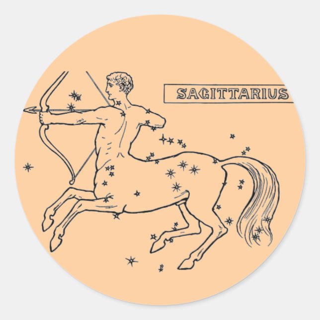 Sagittarius Sticker (Front)