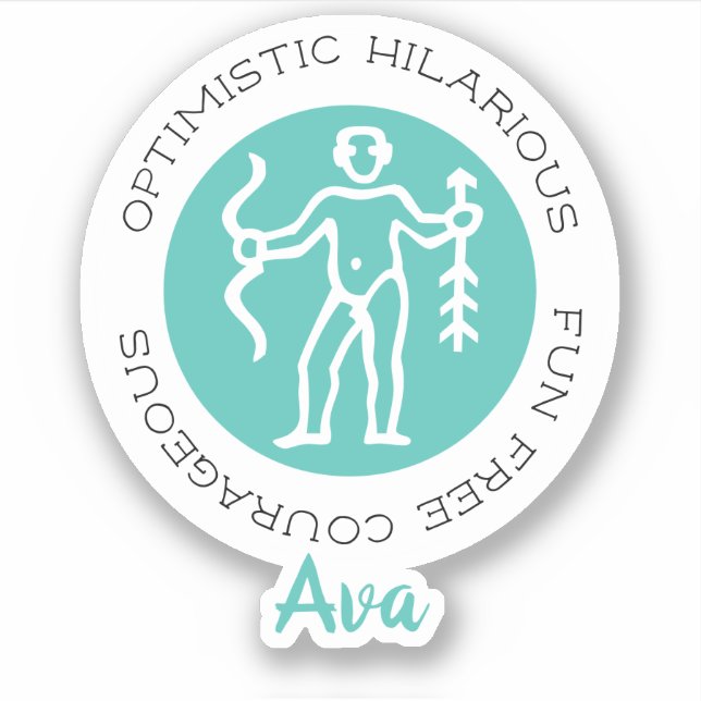 Sagittarius Sticker (Front)