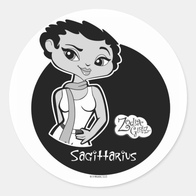 Sagittarius Stickers (Front)