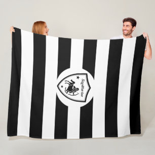 Sagittarius symbol fleece blanket