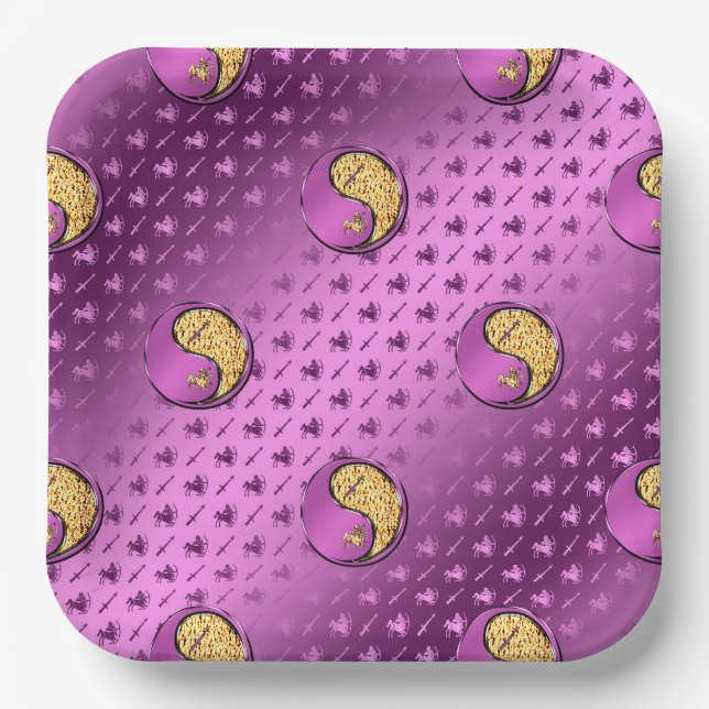 Sagittarius the Archer Paper Plate (Front)