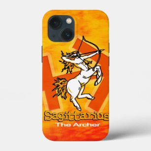 Sagittarius The Archer zodiac fire iPhone 13 Mini Case
