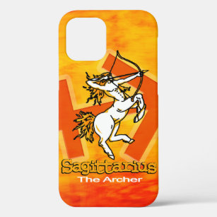 Sagittarius The Archer zodiac fire iPhone 12 Pro Case