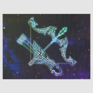 sagittarius the archer zodiac tissue paper