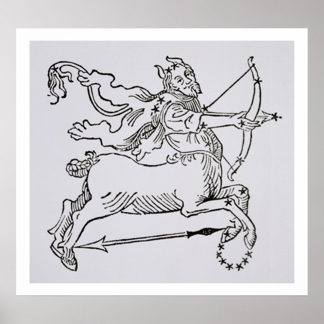 Sagittarius (the Centaur) an illustration from the Poster (Front)