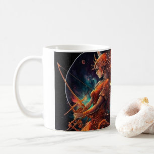 Sagittarius-Themed Nutritional Value Coffee Mug