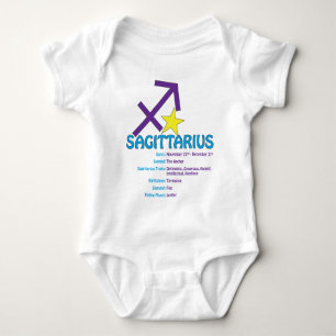 Sagittarius Traits Baby Bodysuit
