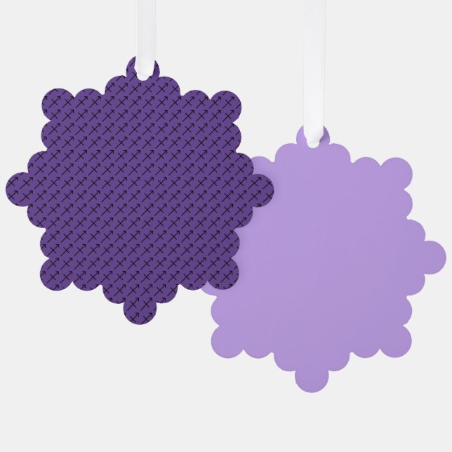 Sagittarius Tree Decoration Card (Front/Back)