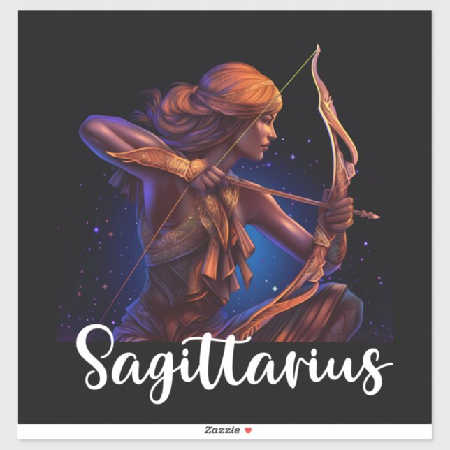Sagittarius Vinyl Sticker (Sheet)