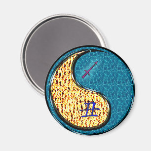 Sagittarius & Water Ox Magnet