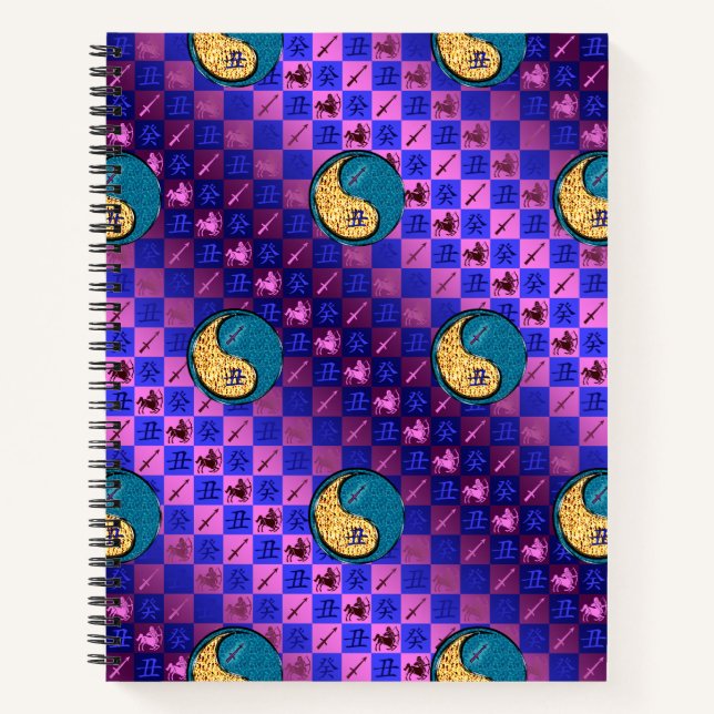 Sagittarius & Water Ox Notebook (Front)