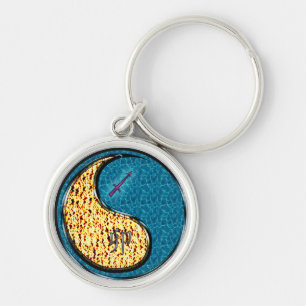 Sagittarius & Water Rabbit Key Ring