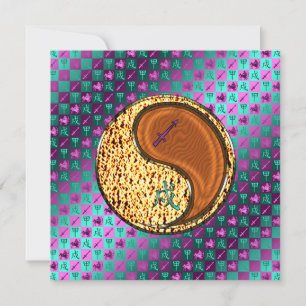 Sagittarius & Wood Dog Card
