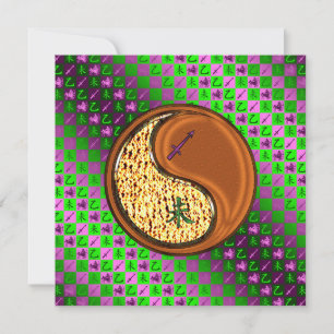 Sagittarius & Wood Goat Card