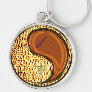 Sagittarius & Wood Monkey Key Ring