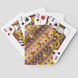 Sagittarius & Wood Monkey Playing Cards