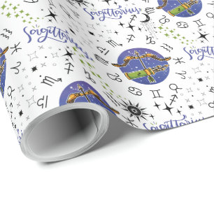 Sagittarius Wrapping Paper