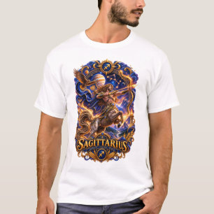 Sagittarius Zodiac Celestial Archer  T-Shirt