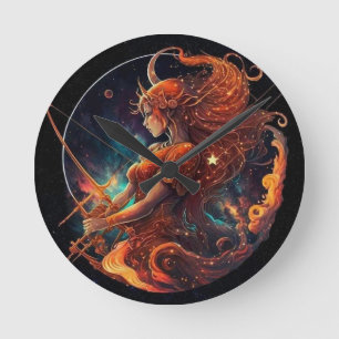 Sagittarius Zodiac Clock