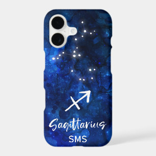 Sagittarius Zodiac Constellation Galaxy Monogram