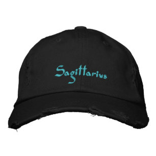 Sagittarius Zodiac Embroidered Cap / Hat